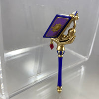 1480 -Karyl's Chaos Grimoire Book on Sceptre (Holder & Stand)