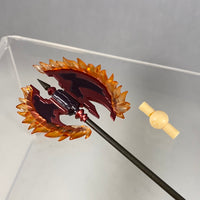 505 -Kotori's Battle-Axe, Camael, with Flaming Effect Parts