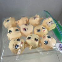 BARGAIN BITS- 10 Poor Quality Nendoroid Faceplates LOT #8