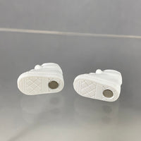 ND119 & ND120: Gym Uniform White High Top Sneakers