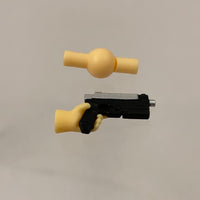 1530 -V (Male) Black & Silver Pistol Ver 1