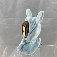 Gashapon -Fabric Bunny-Style Hood with Cape (Pick 1 of 6 Colors)