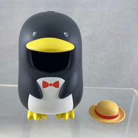 Nendoroid More: Face Parts Case -Penguin (Black, Straw Hat Ver.)