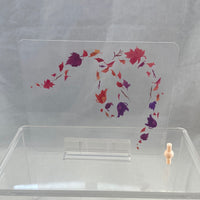 1627 -Anna: Epilogue Dress Blowing Leaves Backdrop