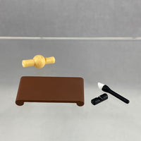 Playset #10: Chinese Study A Caligraphy scroll, brush and stand