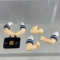 1413 -Takagi-san's School Uniform with Bag Behind Her Back