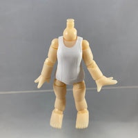 Cu-poche Extra -Girl's School Swimsuit Body (White)