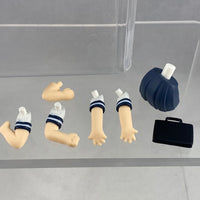 1413 -Takagi-san's School Uniform with Bag Behind Her Back