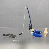 1420 -Hina's Fishing Pole With Arms & Fish