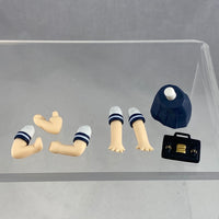 1413 -Takagi-san's School Uniform with Bag Behind Her Back