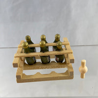 Dollhouse Miniature -Wooden Wine Rack