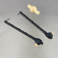 1520 -Black Widow: Black Widow Pair of Hooked Batons