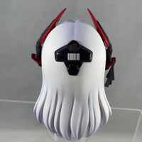 1519 -Lucia: Crimson Abyss' Hair with Headphones