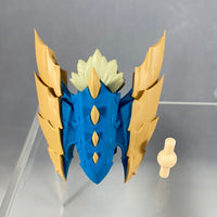 1421 -Hunter Male Zinogre Alpha Armor Ver. Despot's Thundergale Charge Blade (Sword & Shield)