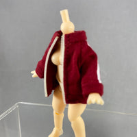 ND119: Gym Uniform Jersey Jacket Red