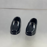 Nendoroid Doll Shoes Set #3: Plain Black Loafers
