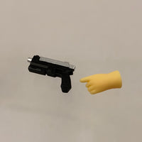 1530 -V (Male) Black & Silver Pistol Ver 1