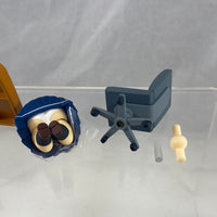399 -Saki's Mahjong Table, Chair, and Sitting Lower Half