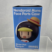 Nendoroid More: Face Parts Case -Penguin (Black, Straw Hat Ver.)