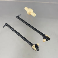 1520 -Black Widow: Black Widow Pair of Hooked Batons