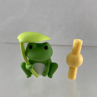 Cu-poche Extra -Rainy Days Frog Figure with Leaf Umbrella