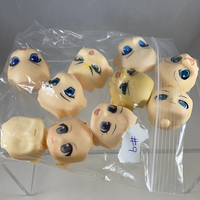 BARGAIN BITS- 10 Poor Quality Nendoroid Faceplates LOT #9