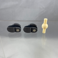 Nendoroid Doll Shoes Set #1: Black High Tops with Grey Top