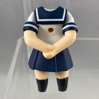 1413 -Takagi-san's School Uniform with Bag Behind Her Back