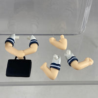 1413 -Takagi-san's School Uniform with Bag Behind Her Back