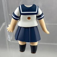 1413 -Takagi-san's School Uniform with Bag Behind Her Back