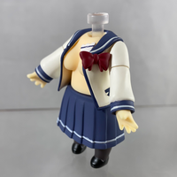 1318 -Sumireko's School Uniform with Opened Top