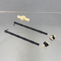 1520 -Black Widow: Black Widow Pair of Hooked Batons