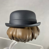 1270 -Alex's Bowler Hat with Hair