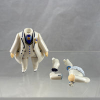 1051 -Saber/Arthur Pendragon: (Opt. 2) White Rose Vers. Suit with Flowers