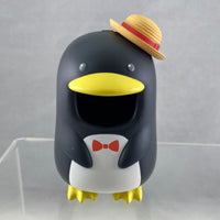 Nendoroid More: Face Parts Case -Penguin (Black, Straw Hat Ver.)