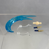 1284 -Hunter Female Nargacuga Alpha Armor's Carving Knives with Thrown Knife Effect Piece