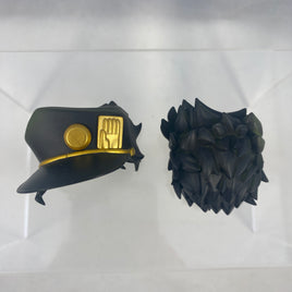 985 -Jotaro's Hair & School Uniform Hat (Without Alternate Front) Option #2