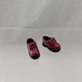 Nendoroid Doll Shoes Set #4: Thick soled red loafers