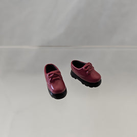 Nendoroid Doll Shoes Set #4: Thick soled red loafers