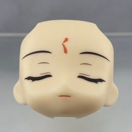 1859-3 -Saga's Closed Eye Face