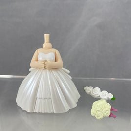 Nendoroid More: Dress Up Wedding 02 White Dress with Pale Yellow Flowers