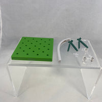 1783 -Gold Ship's Stand with Racetrack Turf and Fence