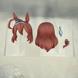 2665-3 -Mihono Bourbon's Hair with Horse Ears & Tail