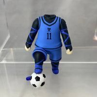 1998 -Isagi Yoichi's Soccer Uniform with Standing on the Ball Pose