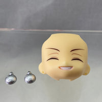 1937-2 -Hao's Closed Eye Smile (with removable earrings)