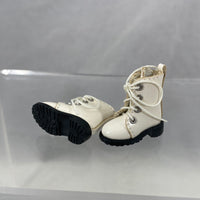 [ND104] Nendoroid Doll: Warm Clothing Lace-Up Off-White Boots
