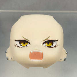 2501-2 -Guideau's Angry, Baring Fangs Face