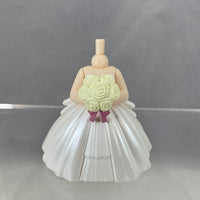 Nendoroid More: Dress Up Wedding 02 White Dress with Pale Yellow Flowers