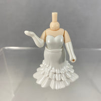 Nendoroid More: Dress Up Wedding 02 White Evening Gown with Lillies