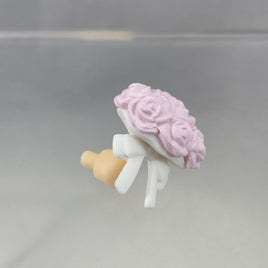 [ND100] -Wedding Dress Pink Rose Bouquet